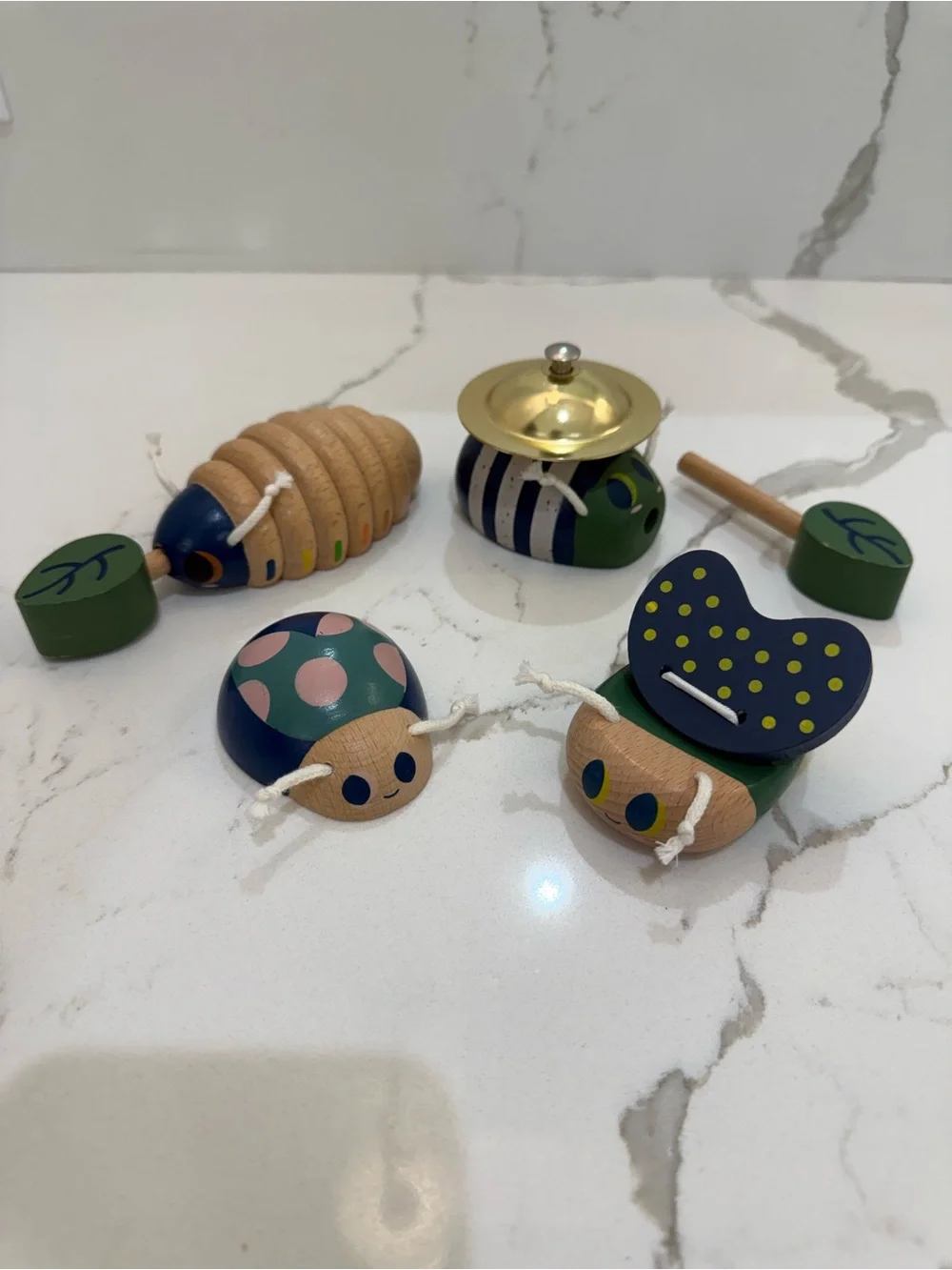 Manhattan Toy Musical Folklore Quartet Wooden Kids' Instruments